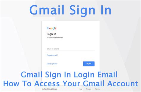 email account login